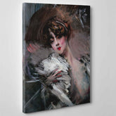 Giovanni Boldini - Ritratto di giovane donna